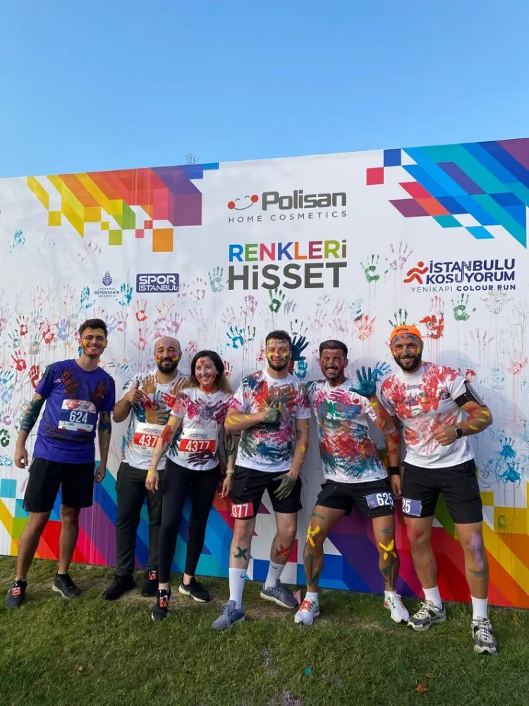 İSTANBUL’U KOŞUYORUM-AVRUPA ETABI “COLOUR RUN” KONSEPTİYLE GERÇEKLEŞTİ 