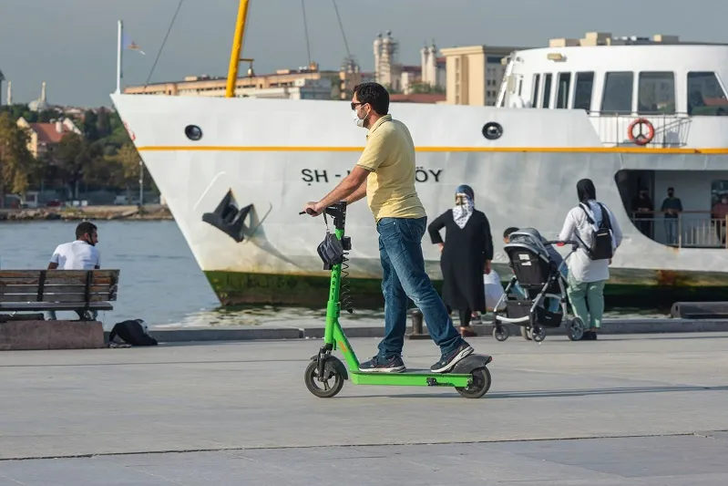 SKUTER HIZ SINIRI 5 İLÇEDE 12.5 KM/SAAT OLDU