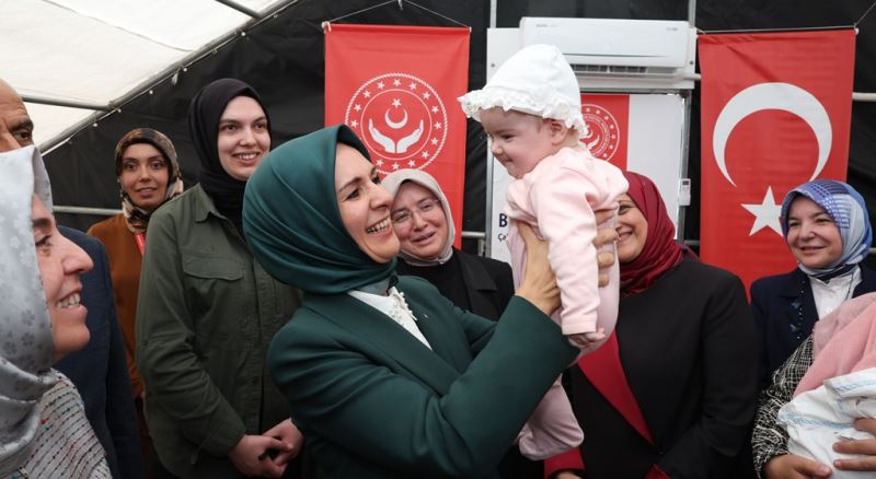 Aile ve Sosyal Hizmetler Bakanımız Mahinur Özdemir Göktaş, İlk Ziyaretini Kahramanmaraş