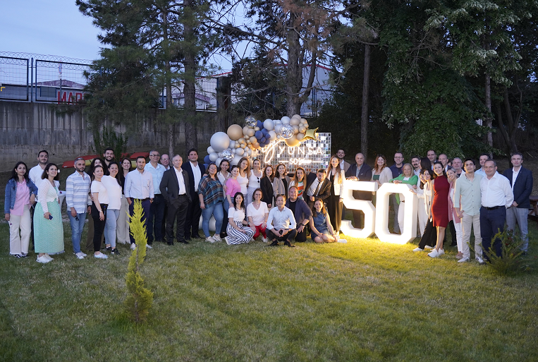 YÜNSA 50. YAŞINI COŞKUYLA KUTLADI