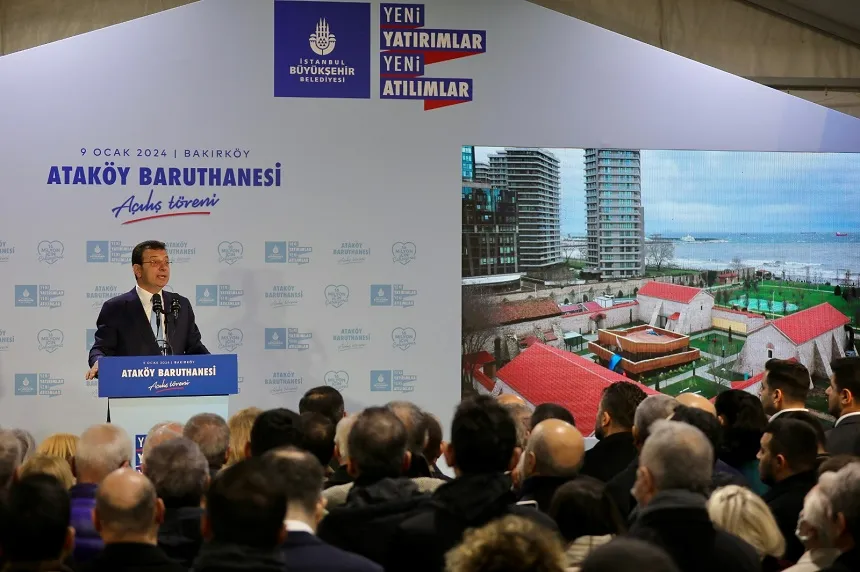   İBB, KADERİNE TERKEDİLEN 324 YILLIK ATAKÖY BARUTHANESİ’Nİ İSTANBUL’A YENİDEN KAZANDIRDI