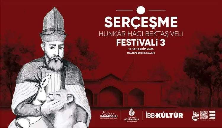 SERÇEŞME HÜNKÂR HACI BEKTAŞ VELİ FESTİVALİ, 11-13 EKİM’DE MALTEPE ETKİNLİK ALANI’NDA  10.10.2024