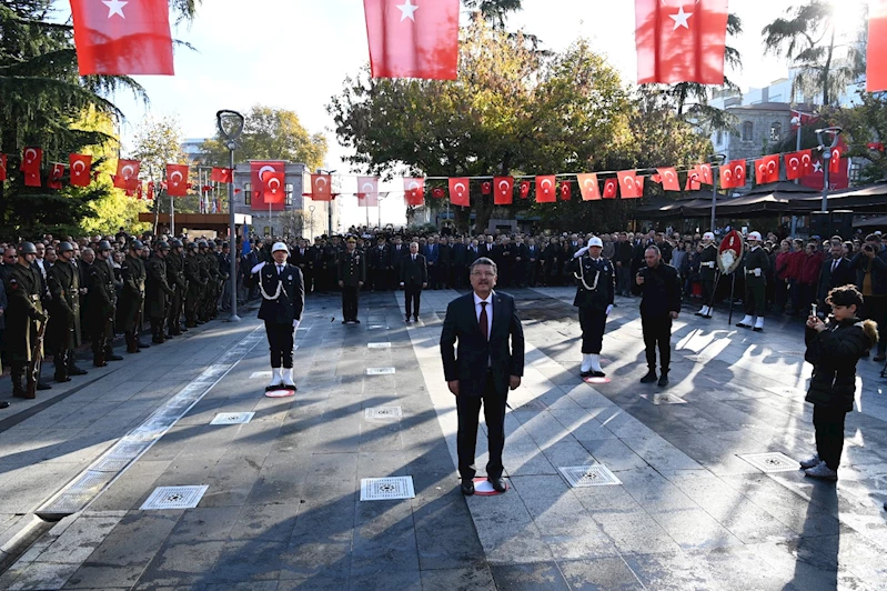 BAŞKAN GENÇ: “ATATÜRK’ÜN MİRASINA SAHİP ÇIKIYORUZ”