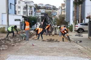 KASIM ASMA SOKAK’TA BAKIM ONARIM ÇALIŞMASI BAŞLATILDI