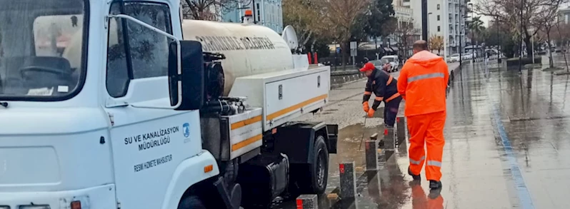 Ekiplerimiz, Yağışla Mücadele Kapsamında Sahada…