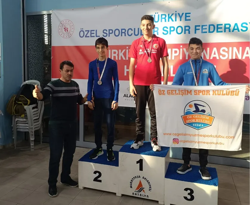 Özel sporcularımızdan özel başarı