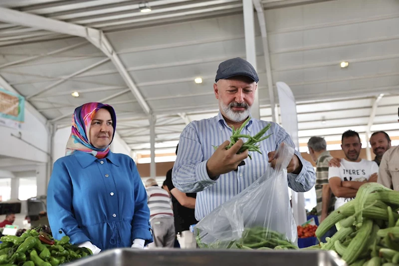 BAŞKAN ÇOLAKBAYRAKDAR, “ŞEHRİMİZE ORGANİK TARIMI SEVDİRDİK”