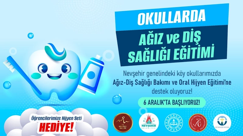 Ağız ve Diş Sağlığı Konusunda Köy Okullarına Eğitim Verilecek