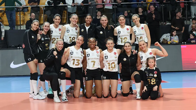 VakıfBank, ligde kazanmaya devam ediyor