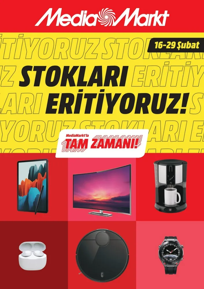 MediaMarkt’ta Stokları Eritiyoruz Kampanyası Devam Ediyor!