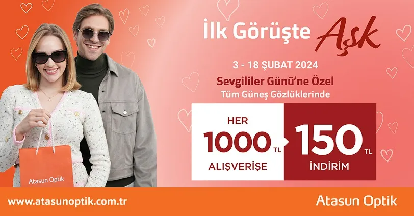 Atasun Optik’ten Sevgililer Günü’ne Özel Kampanya