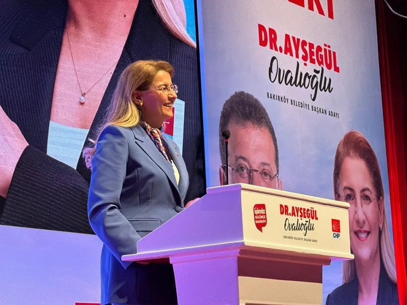 CHP BAKIRKÖY BELEDİYE BAŞKAN ADAYI DR. AYŞEGÜL OVALIOĞLU “BAKIRKÖY’ÜN YENİ VİZYONU”NU AÇIKLADI