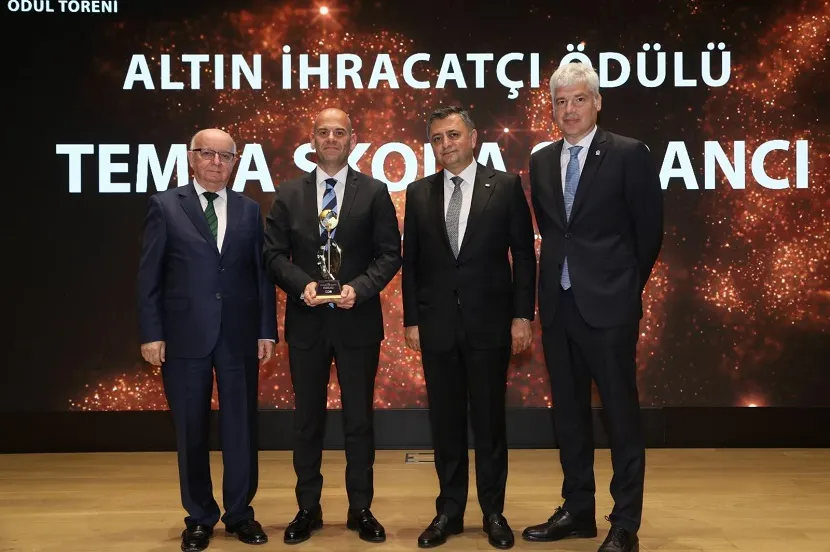 Otomotivin şampiyonlarından TEMSA’ya ‘Altın İhracatçı’ ödülü