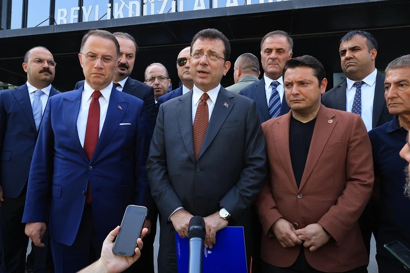 İMAMOĞLU’NDAN ‘KAYYUM’ TEPKİSİ: ‘KAYYUM’ DENEN GARABETE BAŞINDAN BERİ KARŞI OLAN BİRİSİYİM