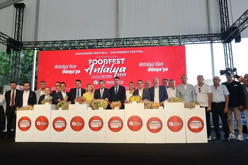 Antalya’nın Uluslararası Büyük Gastronomi Festivali Food Fest Başladı