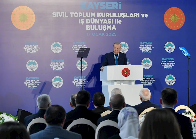 Cumhurbaşkanı Erdoğan: “Kayseri’yi Yalnız Bırakmayacağız”