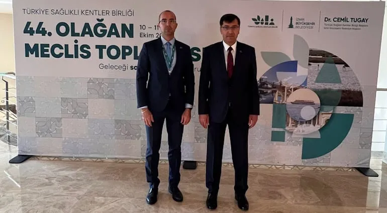 Kütahya Belediye Başkanı Eyüp Kahveci, Sağlıklı Kentler Birliği Toplantısı