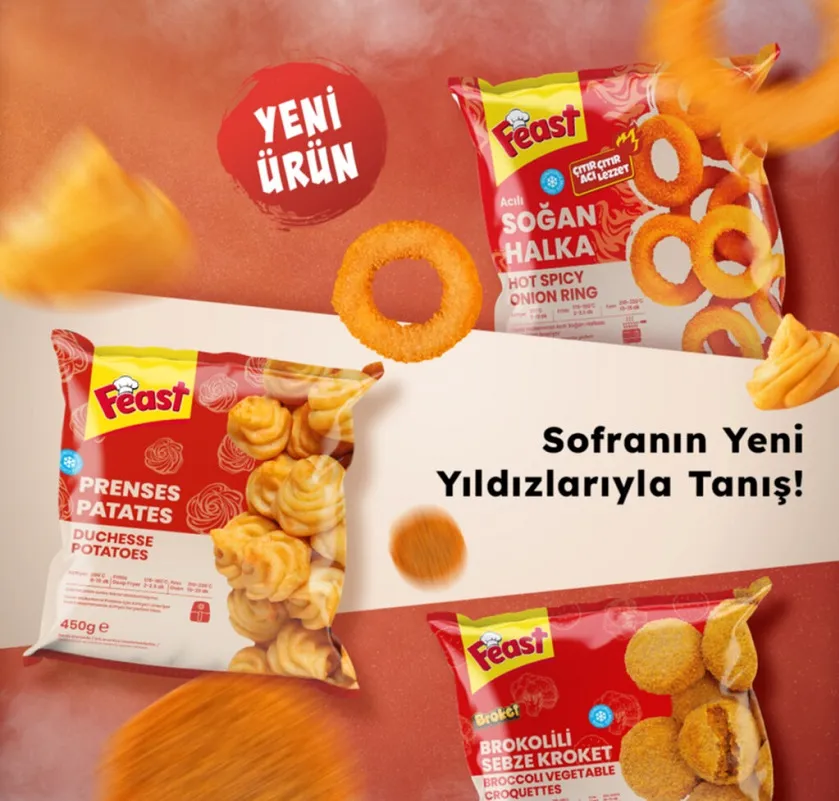 Prenses Patates ve Acılı Soğan Halkasıyla Lezzet Tutkunlarını Buluşturuyor