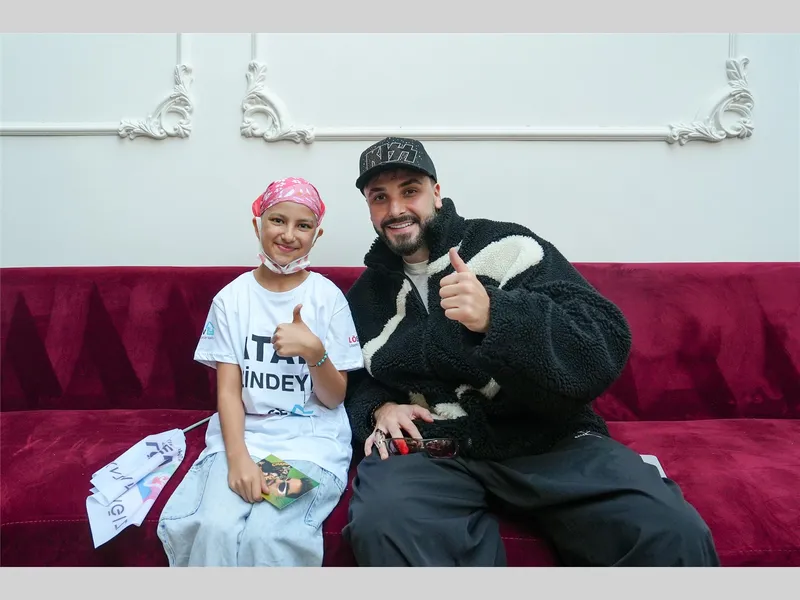 Tarsus Belediyesi, rapçi Sefo ile kanser tedavisi gören küçük hayranını buluşturdu