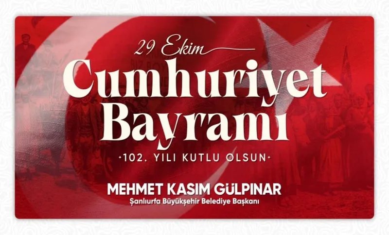 Şanlıurfa Belediye Başkanı Gülpınar