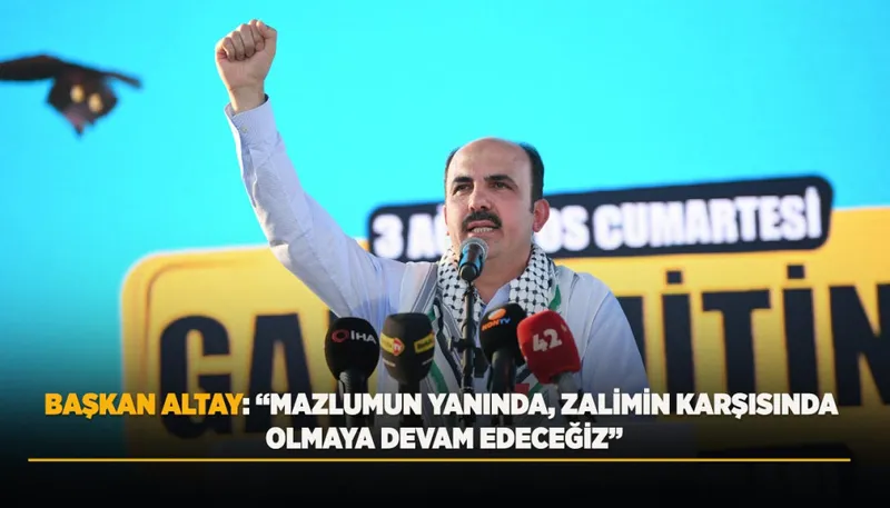 BAŞKAN ALTAY: 