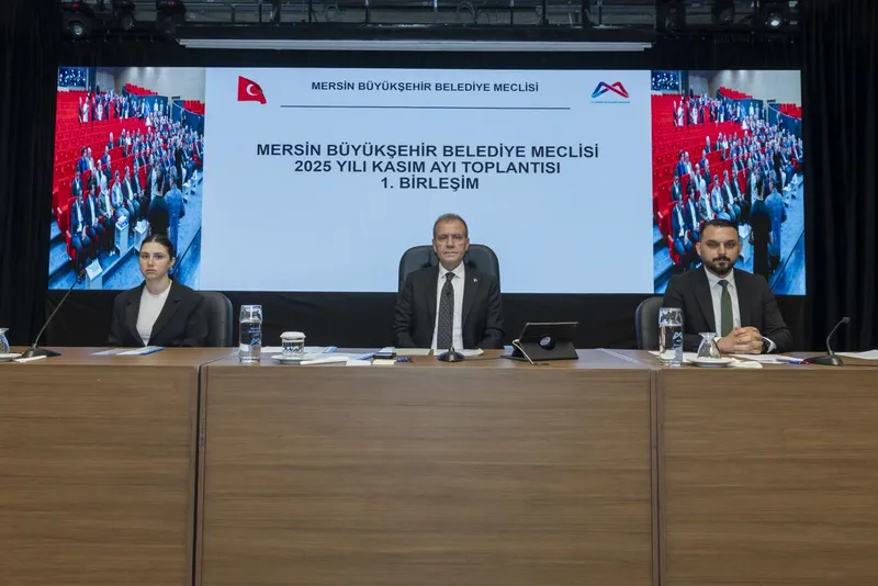 Mersin Büyükşehir Belediye Meclisi Kasım Ayı Toplantısı Gerçekleşti