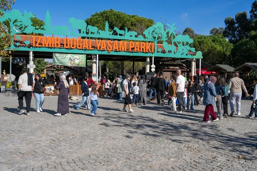 İzmir Doğal Yaşam Parkı’na ziyaretçi akını