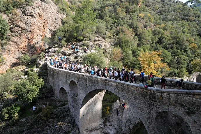 Alanya Keykubat Göç ve Kervan Yolu Yürüyüşü Tamamlandı