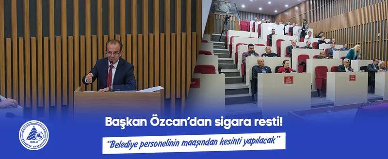 Bolu Belediye Başkanı Tanju Özcan, çocuk oyun alanlarında sigara kullanımını yasakladı