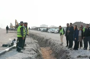 Diyarbakır Büyükşehir Belediyesi Eşbaşkanları Fırat Bulvarı