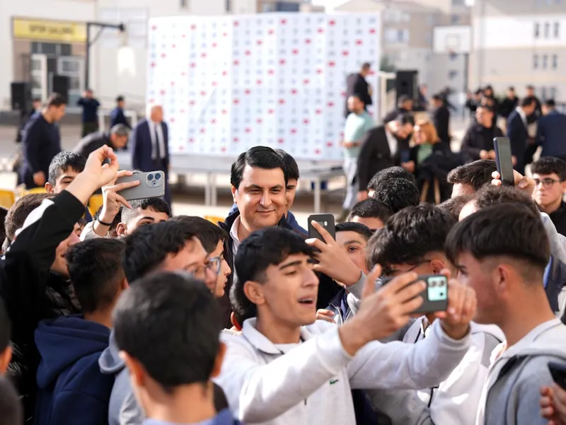 Şehitkamil Belediye Başkanı Umut Yılmaz, Meslek Lisesi Öğrencileriyle Buluştu