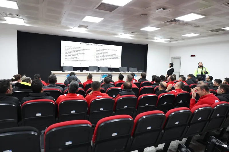 Spor A.Ş., Stadyum Personeline İş Sağlığı ve Güvenliği Eğitimi Verdi