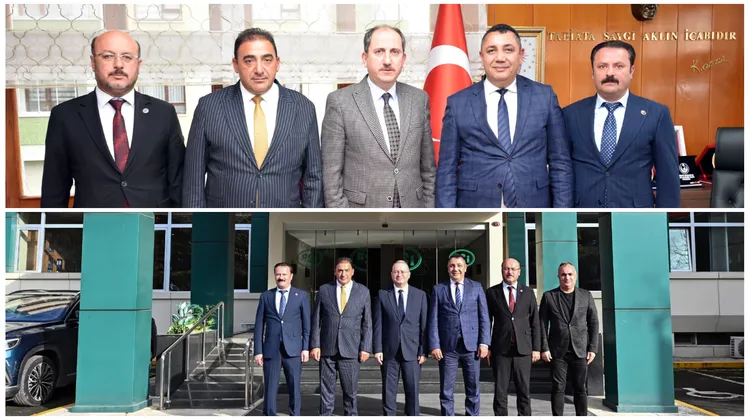 Gümüşhane Belediye Başkanı, Ziyaret Programını Gerçekleştirdi