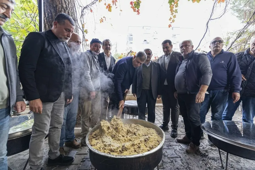 Başkan Tugay Abdal Musa için düzenlenen lokma duasına katıldı