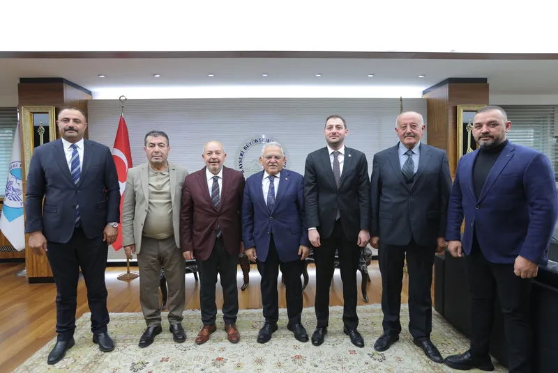 MHP Kayseri Heyeti, Büyükşehir Belediye Başkanı Memduh Büyükkılıç