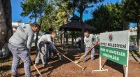 Kepez’de parklara rötuş: 64 park yenilendi