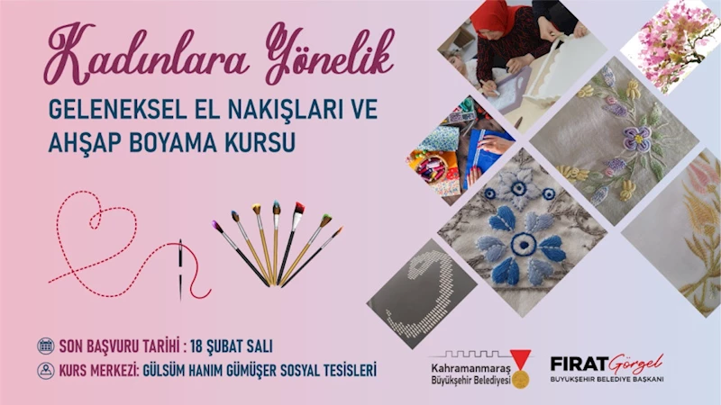 Geleneksel Sanatlar Kadın Elinde Yeniden Hayat Bulacak