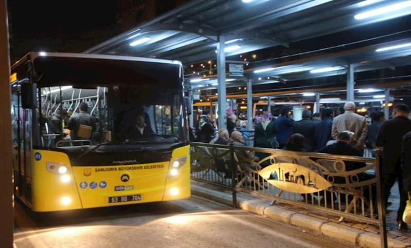 Şanlıurfa’da Gece Ulaşımı Başlıyor: 6 Farklı Güzergâha Sefer Düzenlenecek