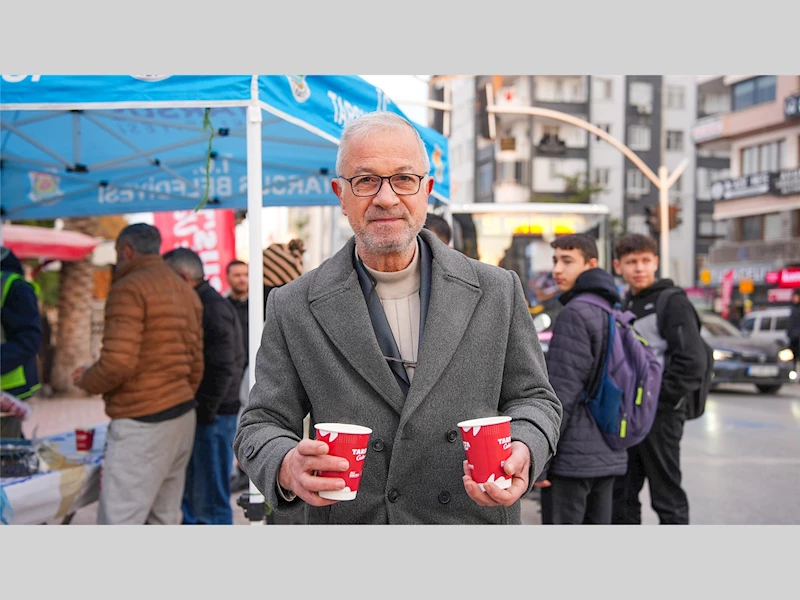 TARSUS BELEDİYESİ’NDEN SOĞUK KIŞ GÜNLERİNDE SICAK ÇORBA İKRAMI