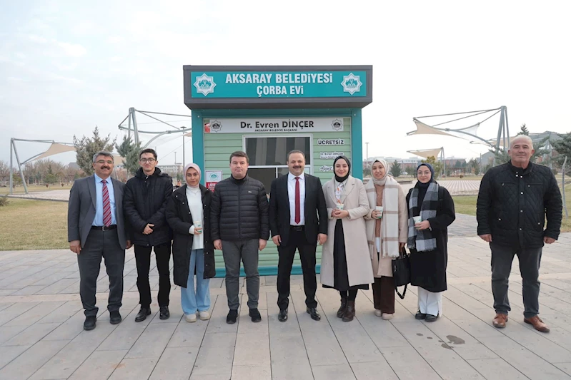 AKSARAY BELEDİYESİ ÇORBA EVLERİNDE GÜNLÜK 10 BİN KİŞİYE SICAK ÇORBA İKRAMI YAPILIYOR