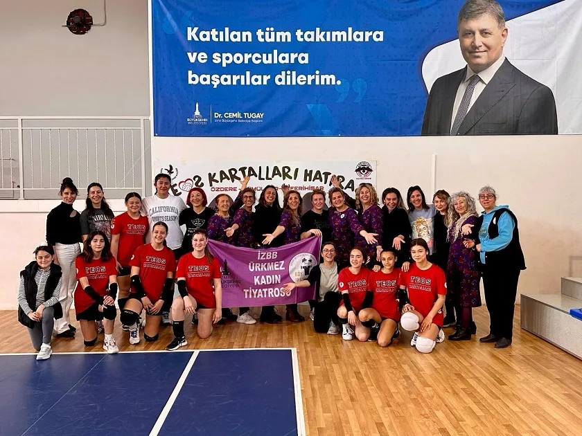 Her yerde kadın her yerde spor