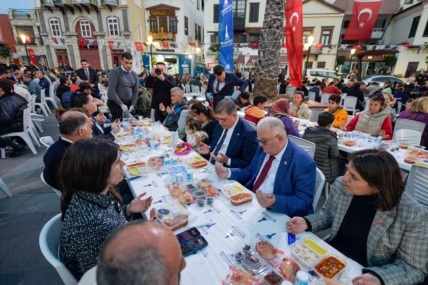 Ramazan ayının bereket sofrası bu kez Çeşme