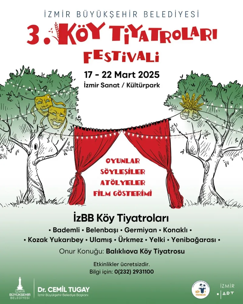 Köy Tiyatroları Festivali başlıyor