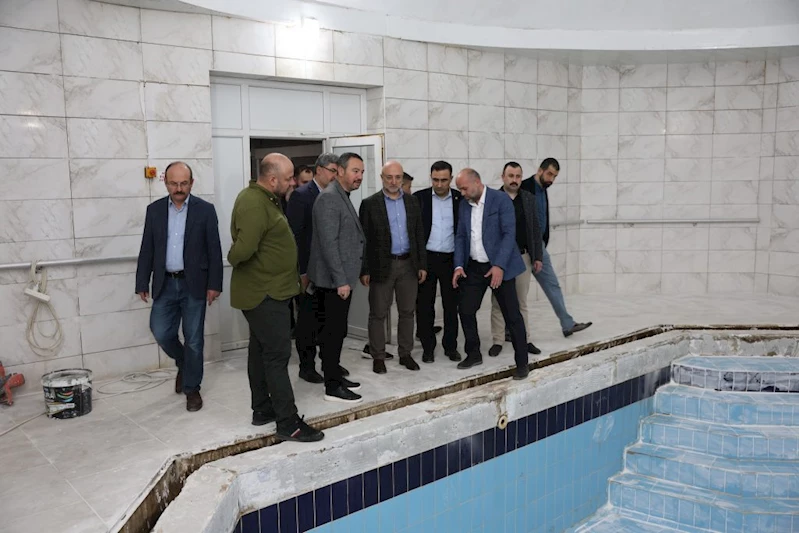 Sandıklı Termal Otel ve Hüdai Kaplıcaları’nda Bakım ve Onarım Çalışmaları Sürüyor