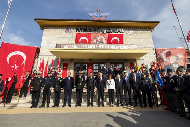 Başkan Seçer, ‘Atatürk’ün Mersin’e Gelişinin 102. Yılı Kutlama Programı’na Katıldı