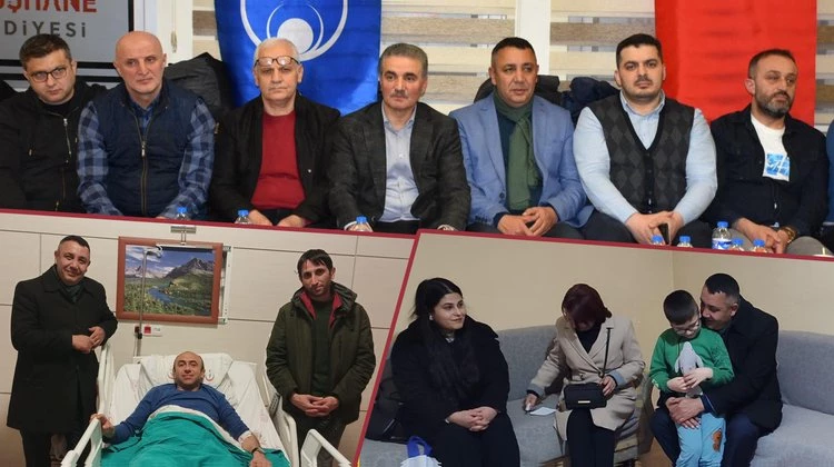 BAŞKANIMIZ, SAHUR MECLİSİ PROGRAMINA KONUK OLDU, HASTA VE EV ZİYARETİNDE BULUNDU