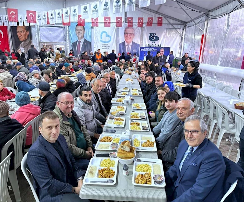 Birlik ve dayanışma içinde nice iftarlarda buluşmak dileğiyle