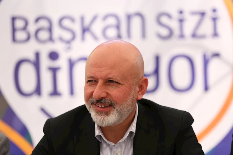 BAŞKAN ÇOLAKBAYRAKDAR: “HER ZAMAN OLDUĞU GİBİ VATANDAŞLARIMIZLA İÇ İÇEYİZ”