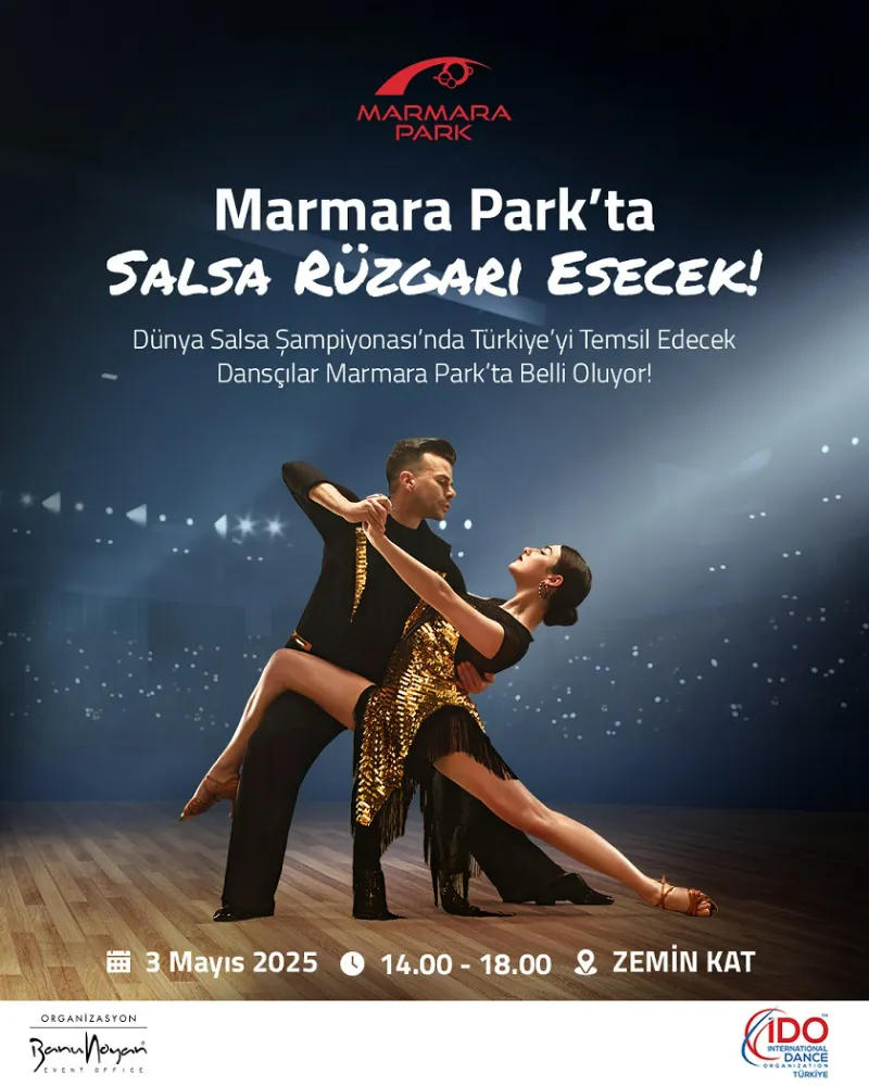 Salsa Rüzgarı Marmara Park AVM’de Esecek