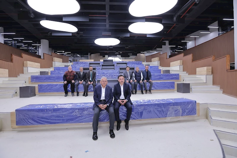 Büyükşehir ve Bakanlık İş Birliği İle Sona Gelinen İl Halk Kütüphanesi Kitapseverlerin Gözdesi Olacak